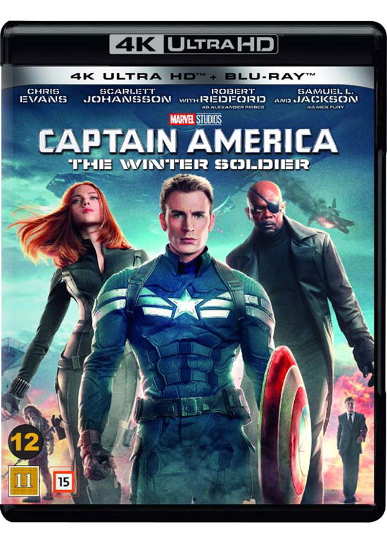 Cover for Captain America · Captain America - The Winter Soldier (4K UHD + Blu-ray) [4K edition] (2019)