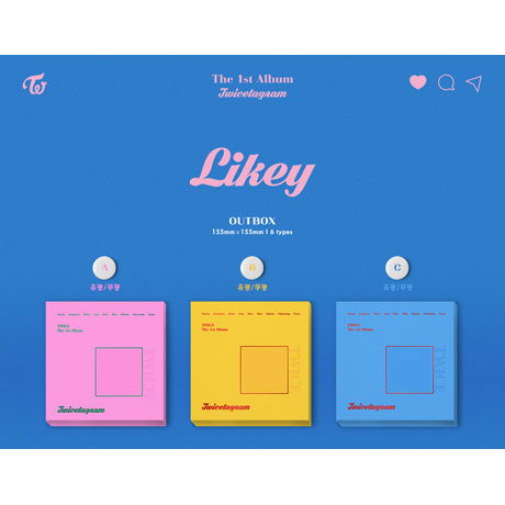 Cover for Twice · Twicetagram (CD/Merch) (2017)