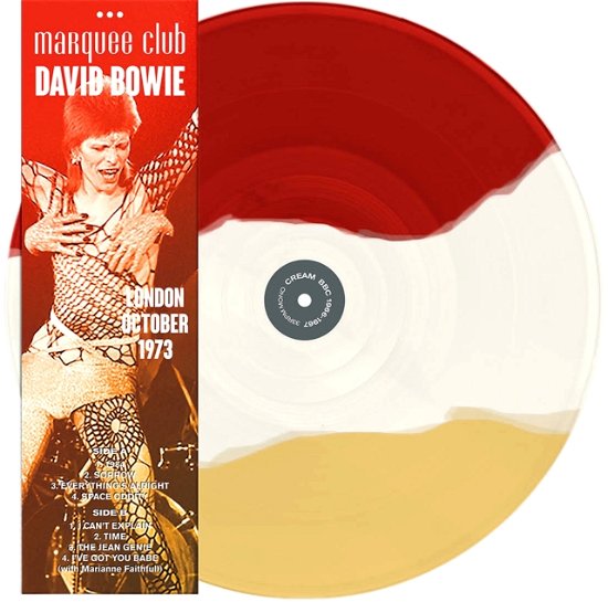 Cover for David Bowie · Marquee Club - London October 1973 (Coloured Vinyl) (LP)