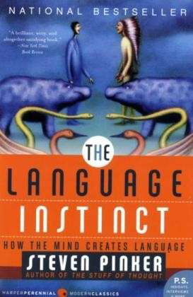 Cover for Steven Pinker · The Language Instinct: How the Mind Creates Language (Pocketbok) (2007)