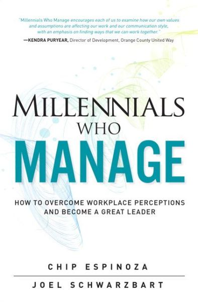 Cover for Chip Espinoza · Millennials Who Manage (Pocketbok) (2018)