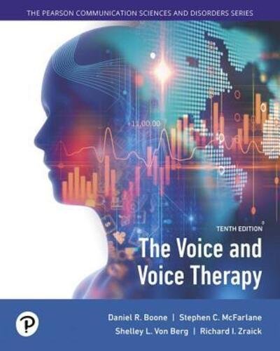Cover for Daniel Boone · The Voice and Voice Therapy, Pearson eText -- Access Card (Trycksaker) (2019)