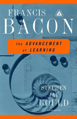 Cover for Francis Bacon · The Advancement of Learning - Modern Library Science (Paperback Book) (2001)