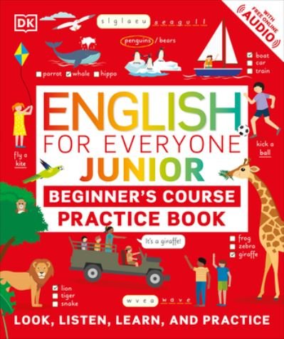 Cover for Dk · English for Everyone Junior Beginner's Course Practice Book (N/A) (2022)