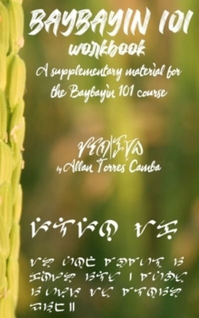 Cover for Allan Torres Camba · Baybayin 101 Workbook (Book) (2021)