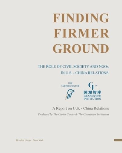 Cover for Yawei Liu ?susan Thornton · Finding Firmer Ground (Paperback Book) (2024)