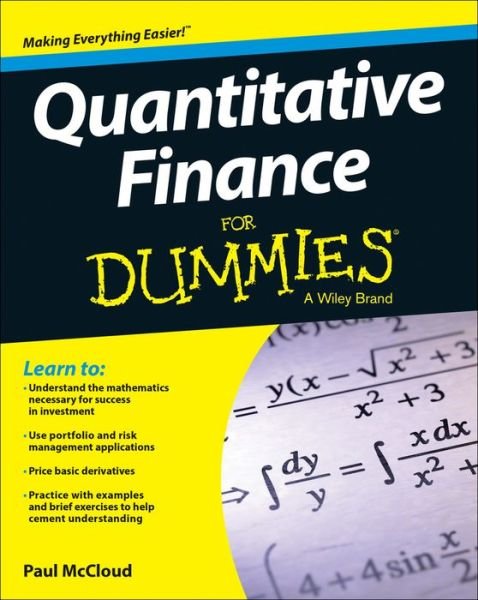 Cover for Steve Bell · Quantitative Finance For Dummies (Paperback Bog) (2016)
