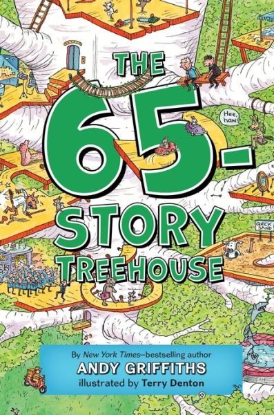 Cover for Andy Griffiths · The 65-Story Treehouse: Time Travel Trouble! - The Treehouse Books (Hardcover bog) (2017)