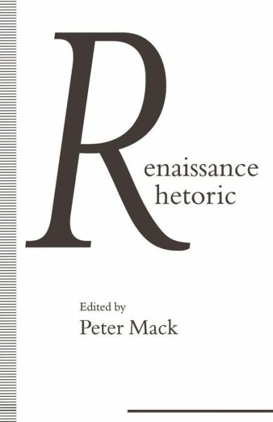 Renaissance Rhetoric - Warwick Studies in the European Humanities -  - Książki - Palgrave Macmillan - 9781349231461 - 1994