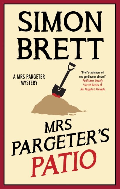 Cover for Simon Brett · Mrs Pargeter's Patio - A Mrs Pargeter Mystery (Innbunden bok) [Main - Large Print edition] (2024)