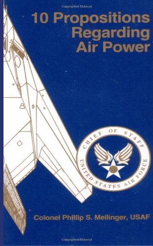 Cover for Col. Phillip S Meilinger · 10 Propositions Regarding Air Power (Paperback Book) (1995)