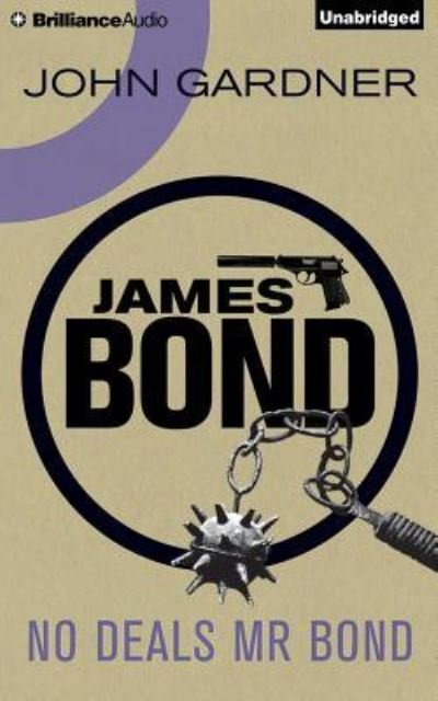 Cover for John Gardner · No Deals, Mr Bond (CD) (2016)