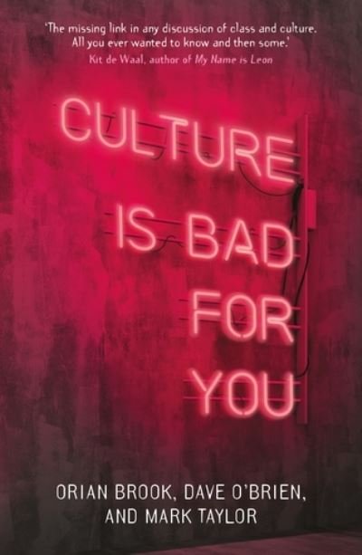 Cover for Orian Brook · Culture is Bad for You: Inequality in the Cultural and Creative Industries (Hardcover Book) (2020)
