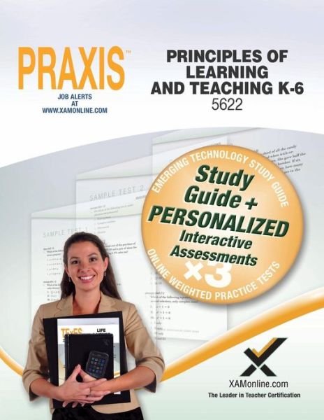 Cover for Sharon Wynne · Praxis Principles of Learning and Teaching K-6 0622, 5622 Book and Online (Paperback Bog) (2015)