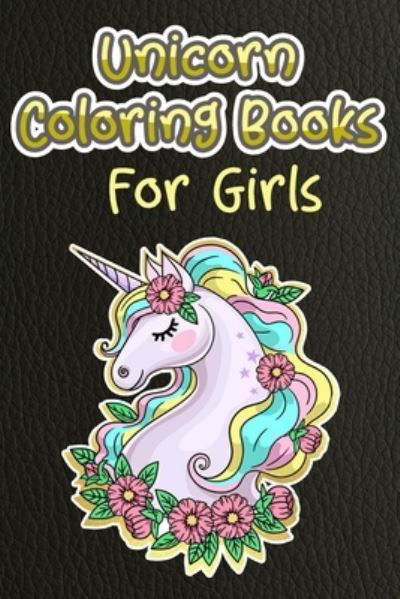 Cover for Masab Coloring Press House · Unicorn Coloring Books For Girls (Pocketbok) (2019)