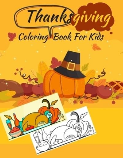 Cover for Square One · Thanksgiving Coloring Book For Kids (Paperback Book) (2019)