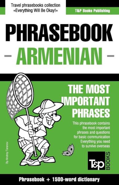 Cover for Andrey Taranov · English-armenian Phrasebook and 1500-word Dictionary (Paperback Book) (2015)