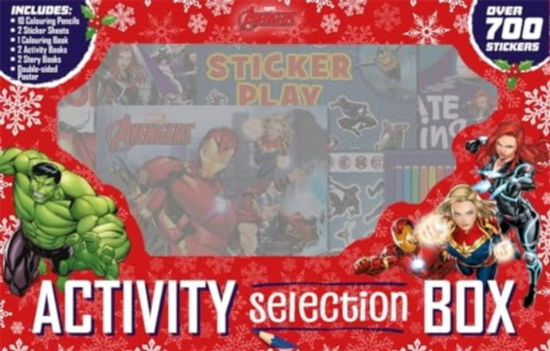 Cover for Marvel Entertainment International Ltd · Marvel Avengers Story Activity Selection Box - Packed full of colouring, activities, stickers &amp; more! (Paperback Bog) (2023)