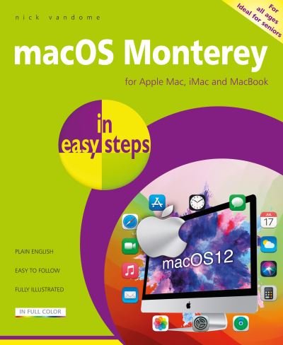 Cover for Nick Vandome · Macos Monterey in Easy Steps - in Easy Steps (Pocketbok) (2021)