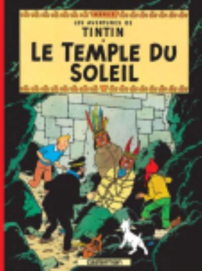 Cover for Herge · Le temple du soleil (Inbunden Bok) (2007)