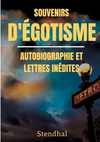 Cover for Stendhal · Souvenirs d'Égotisme : autobio (Book) (2020)
