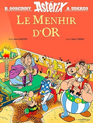 Cover for Goscinny, Ren  and U · Asterix Horsserie Le Menhir Dor - Asterix in French (Hardcover Book)