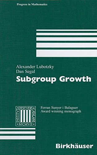Alexander Lubotzky · Subgroup Growth - Progress in Mathematics (Paperback Book) [Softcover reprint of the original 1st ed. 2003 edition] (2012)