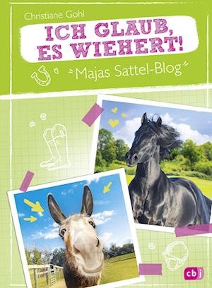 Cover for Christiane Gohl · Majas Sattel-Blog - Ich glaub, es wiehert! (Buch) (2022)