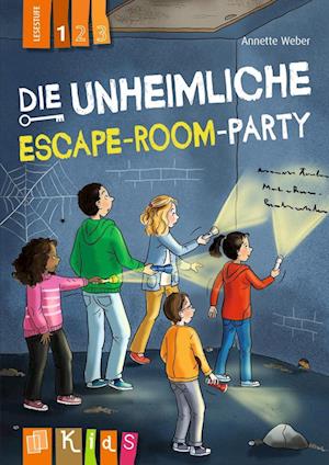 Die unheimliche Escape-Room-Party – Lesestufe 1 - Annette Weber - Books - Verlag an der Ruhr - 9783834665461 - April 15, 2024