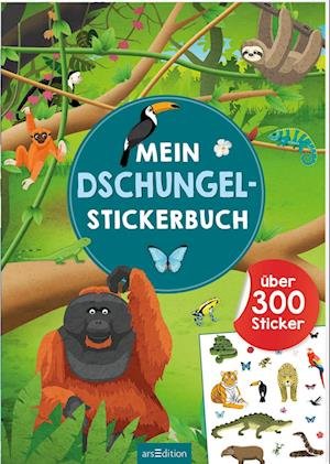 Mein Dschungel-Stickerbuch - Timo Schumacher - Books - arsEdition - 9783845849461 - June 30, 2022