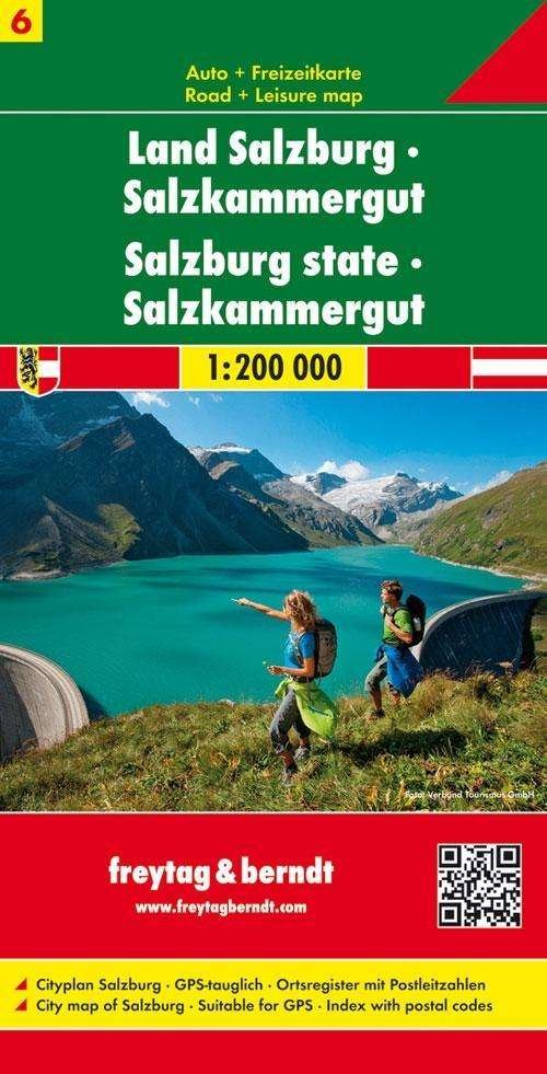 Sheet 6, Federal State Salzburg - Salzkammergut Road Map 1:200 000 (Kort) (2017)