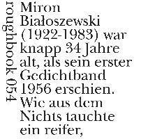 M'ironien - Miron Bialoszewski - Books - Engeler Urs Editor - 9783906050461 - March 26, 2021