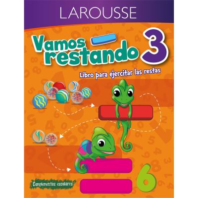 Cover for Ediciones Larousse · Vamos restando 3 primaria (Paperback Book) (2022)