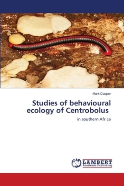Cover for Cooper · Studies of behavioural ecology o (Bok) (2020)