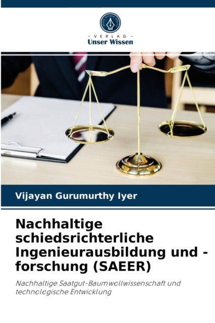 Cover for Vijayan Gurumurthy Iyer · Nachhaltige schiedsrichterliche Ingenieurausbildung und -forschung (SAEER) (Paperback Book) (2021)