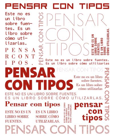 Cover for Ellen Lupton · Pensar Con Tipos (Taschenbuch) (2012)