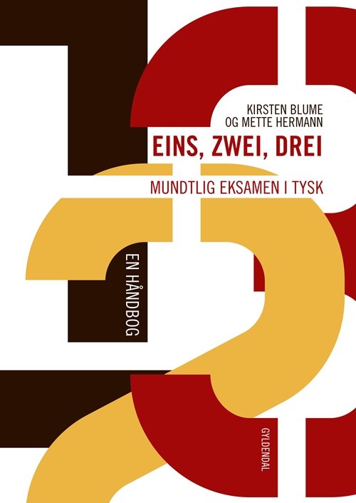 Cover for Kirsten Blume; Mette Hermann · Eins, Zwei, Drei (Sewn Spine Book) [1.º edición] (2019)