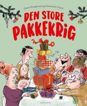 Cover for Glenn Ringtved · Den store pakkekrig (Indbundet Bog) [1. udgave] (2023)