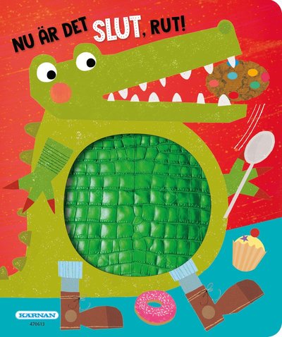 Cover for Karolina Hjertonsson · Nu är det slut, Rut! (Board book) (2021)