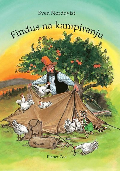 Cover for Sven Nordqvist · Pettson och Findus: Findus na kampiranju (Indbundet Bog) (2018)