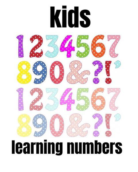 Cover for Pious Man · Kids Learning Numbers (Paperback Book) (2020)