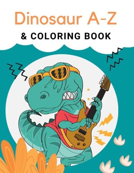 Cover for Leknam Tomyum · Dinosaur A-Z &amp; Coloring Book (Paperback Bog) (2020)