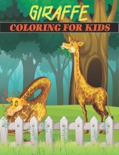 Cover for Rr Publications · Giraffe Coloring Book For Kids (Pocketbok) (2021)