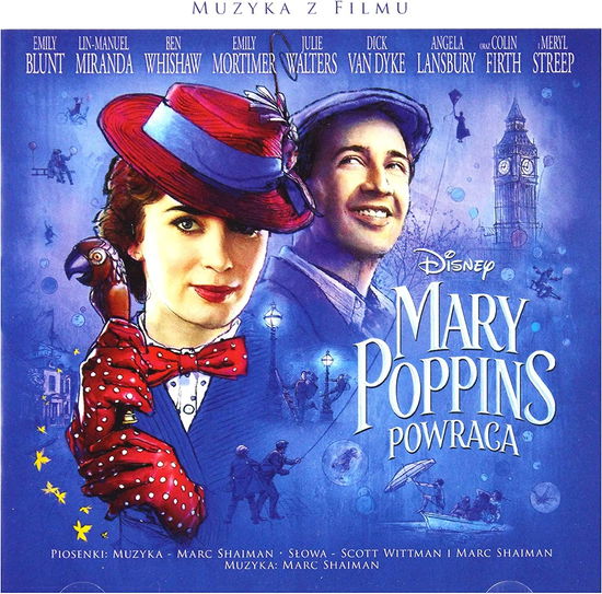 Cover for Mary Poppins Returns · Soundtrack (CD)