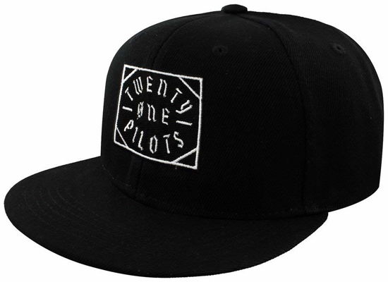 Goth Square Hat - Twenty One Pilots - Produtos - ATLANTIC RECORDS - 0090317235462 - 