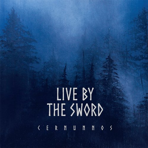 Cover for Live By The Sword · Cernunnos (Blue Ice Vinyl LP) (LP) (2023)