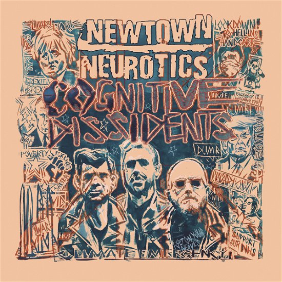 Cover for Newtown Neurotics · Cognitive Dissidents (LP) (2022)