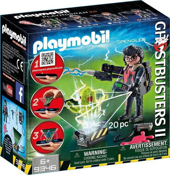 Playmobil 9346 - Geisterjäger Egon Spengler Spiel - Playmobil - Merchandise - geobra BrandstÃ¤tter Stiftung & Co. KG,  - 4008789093462 - 29. mai 2019