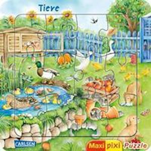 Maxi Pixi: Maxi-Pixi-Puzzle VE 5: Tiere (5 Exemplare) - Christine Henkel - Annen - Carlsen Verlag GmbH - 4043726550462 - 2. juli 2020