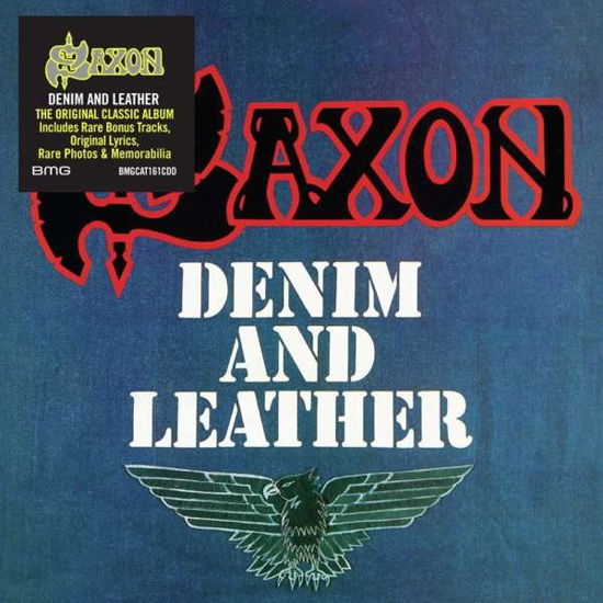 Saxon · Denim and Leather (CD) [Reissue edition] (2022)